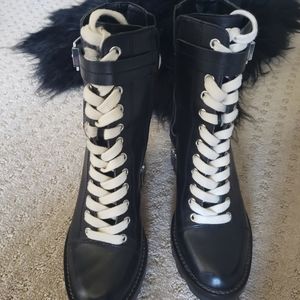 Marc Fisher Warren Combat Boots Sz 6.